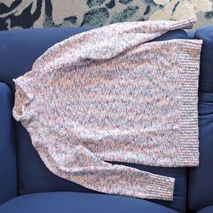 L.L. Bean marled cotton ragg sweater